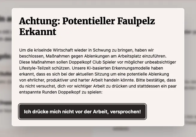 Faulpelz-Detektor