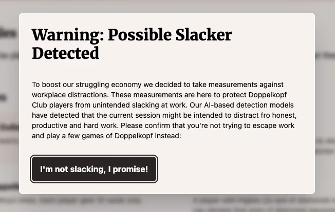 Slack Detector